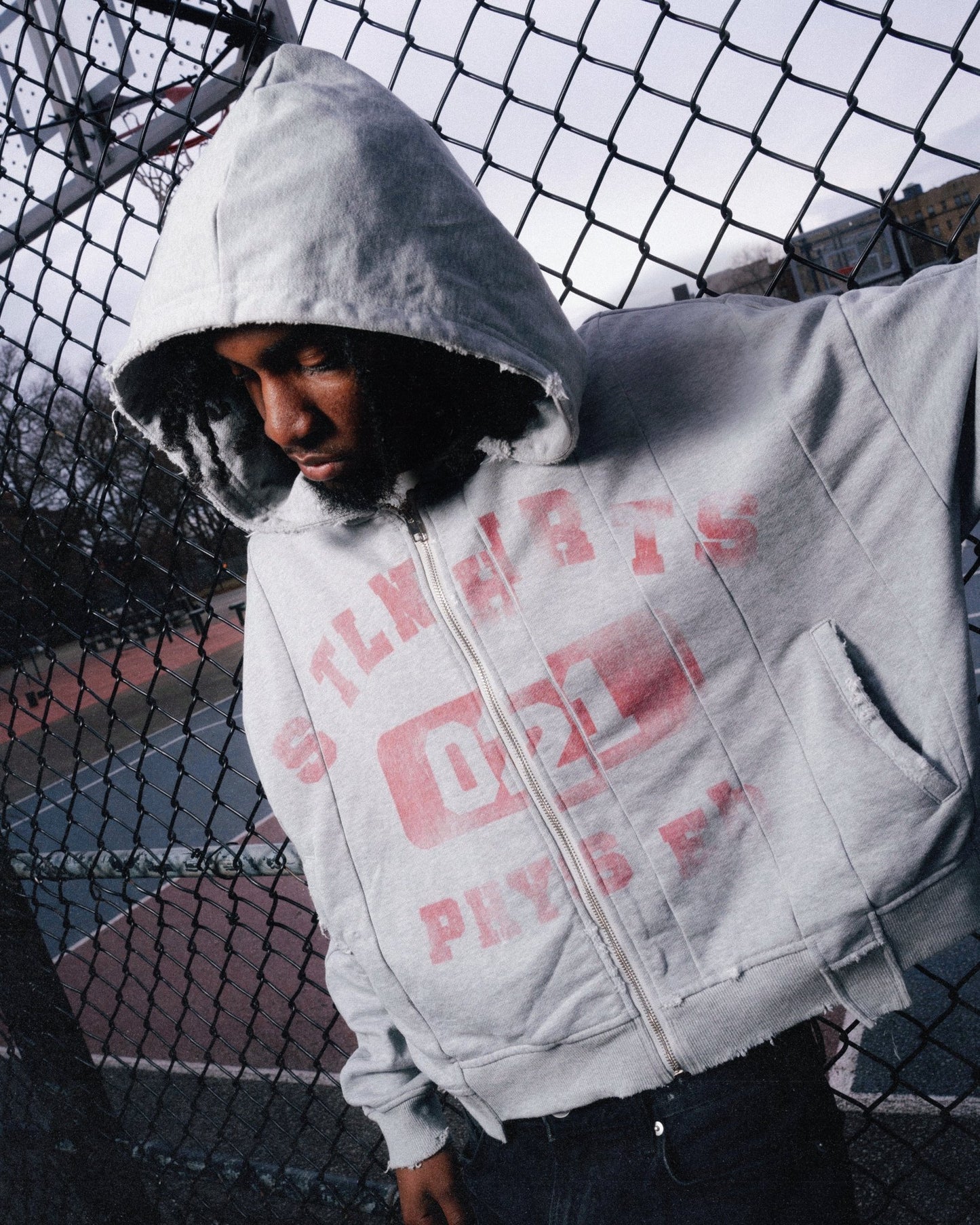 SHFA PHYS ED SPLICED ZIPUP - STLNHRTS