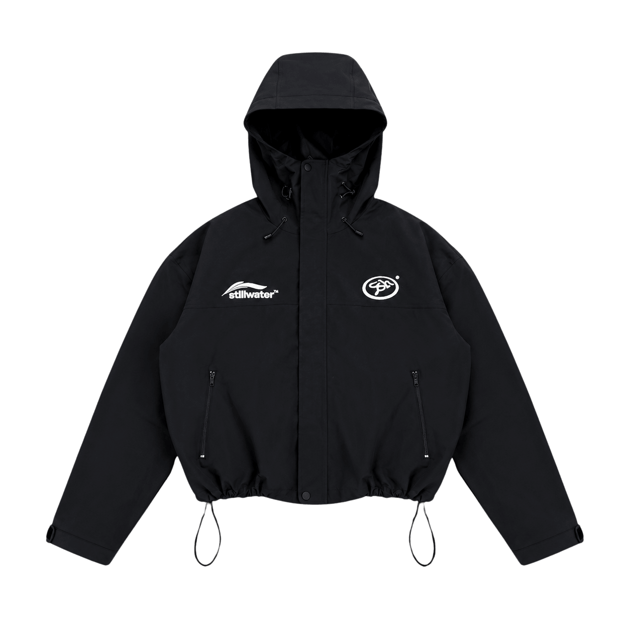 STILLWATER™  - RAIN JACKET BLACK - STLNHRTS