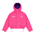 STILLWATER™  - GINGHAM RAIN JACKET PINK - STLNHRTS