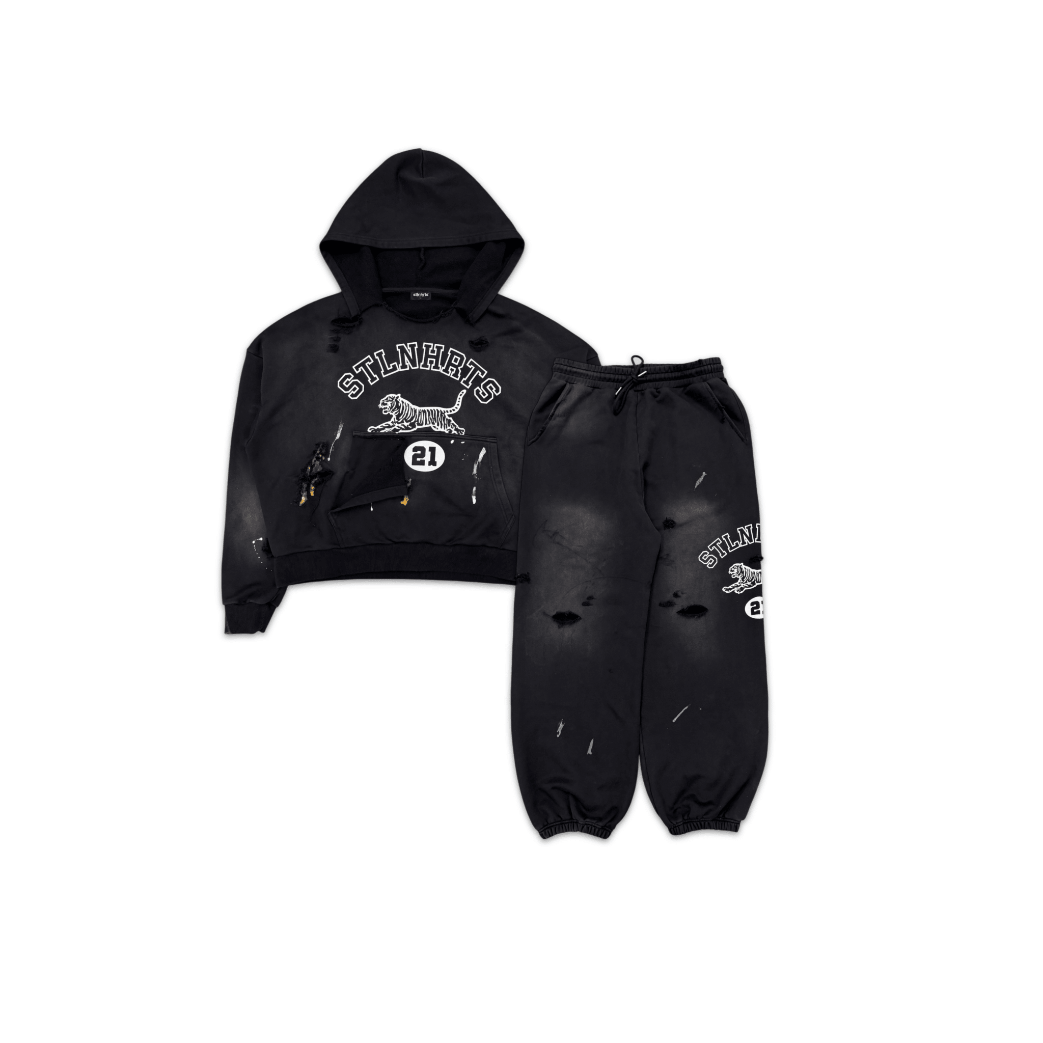 WILDCAT PRACTICE SWEAT SUIT - BLACK