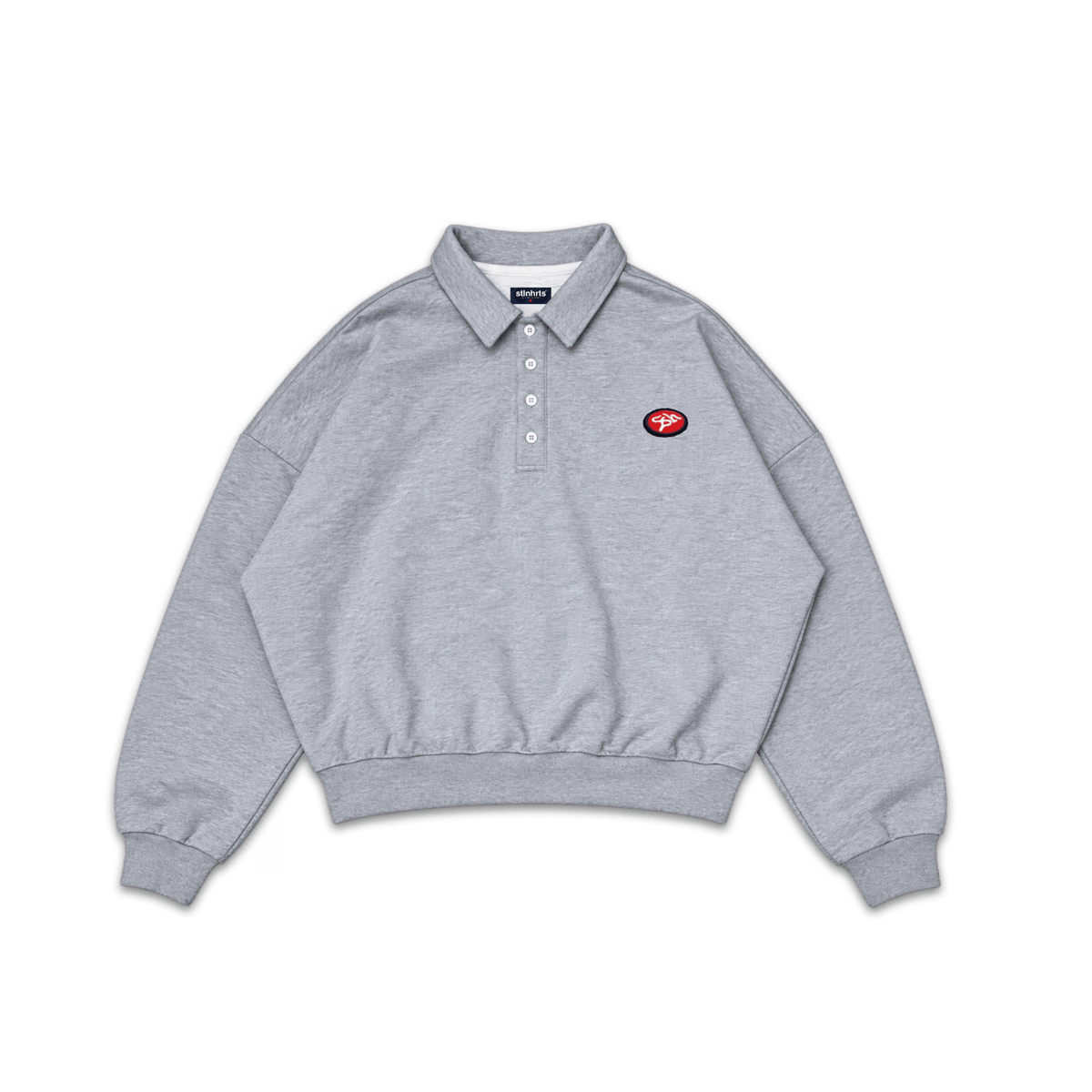 EVERYDAY™ LS POLO - GREY