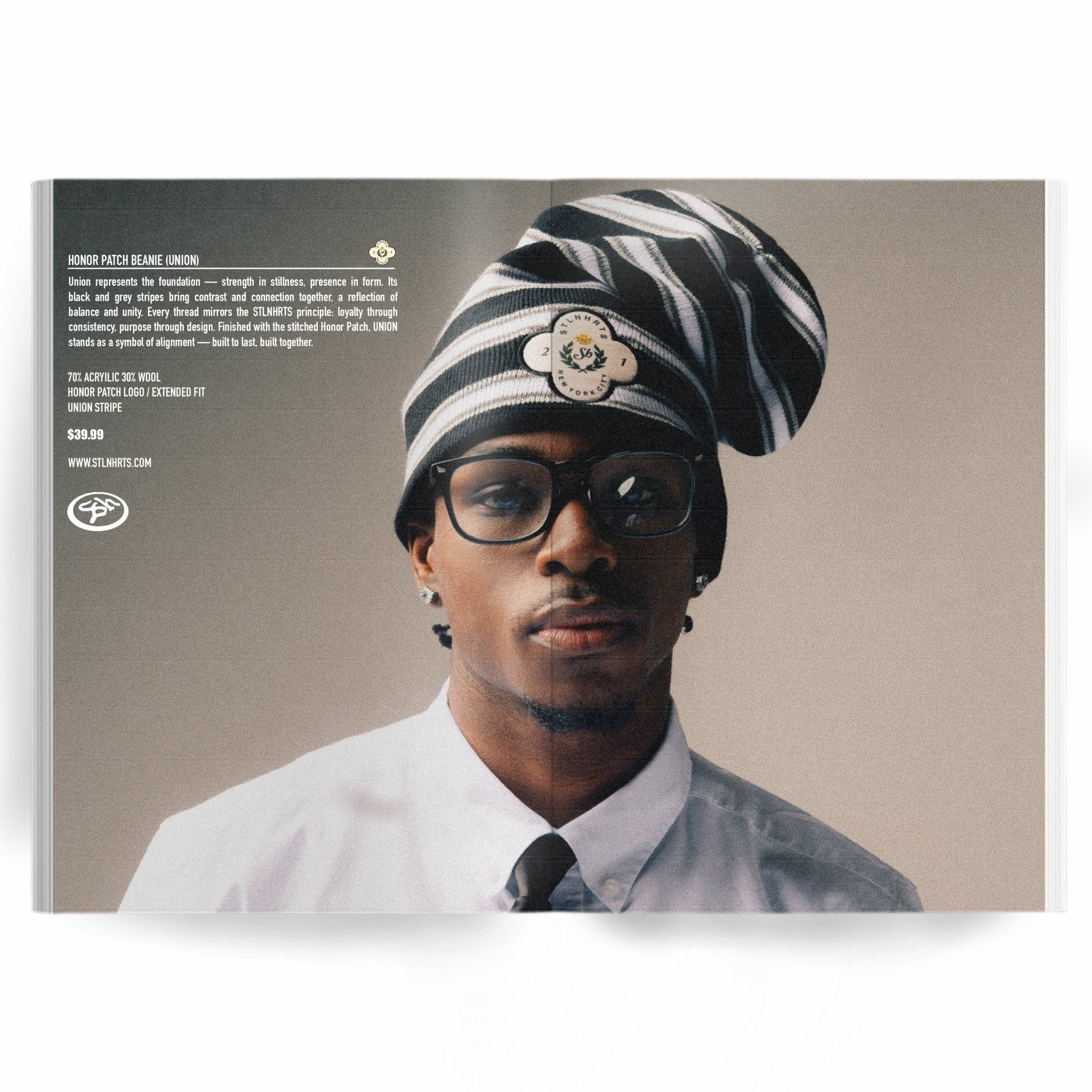 HONOR PATCH BEANIE - UNION - STLNHRTS