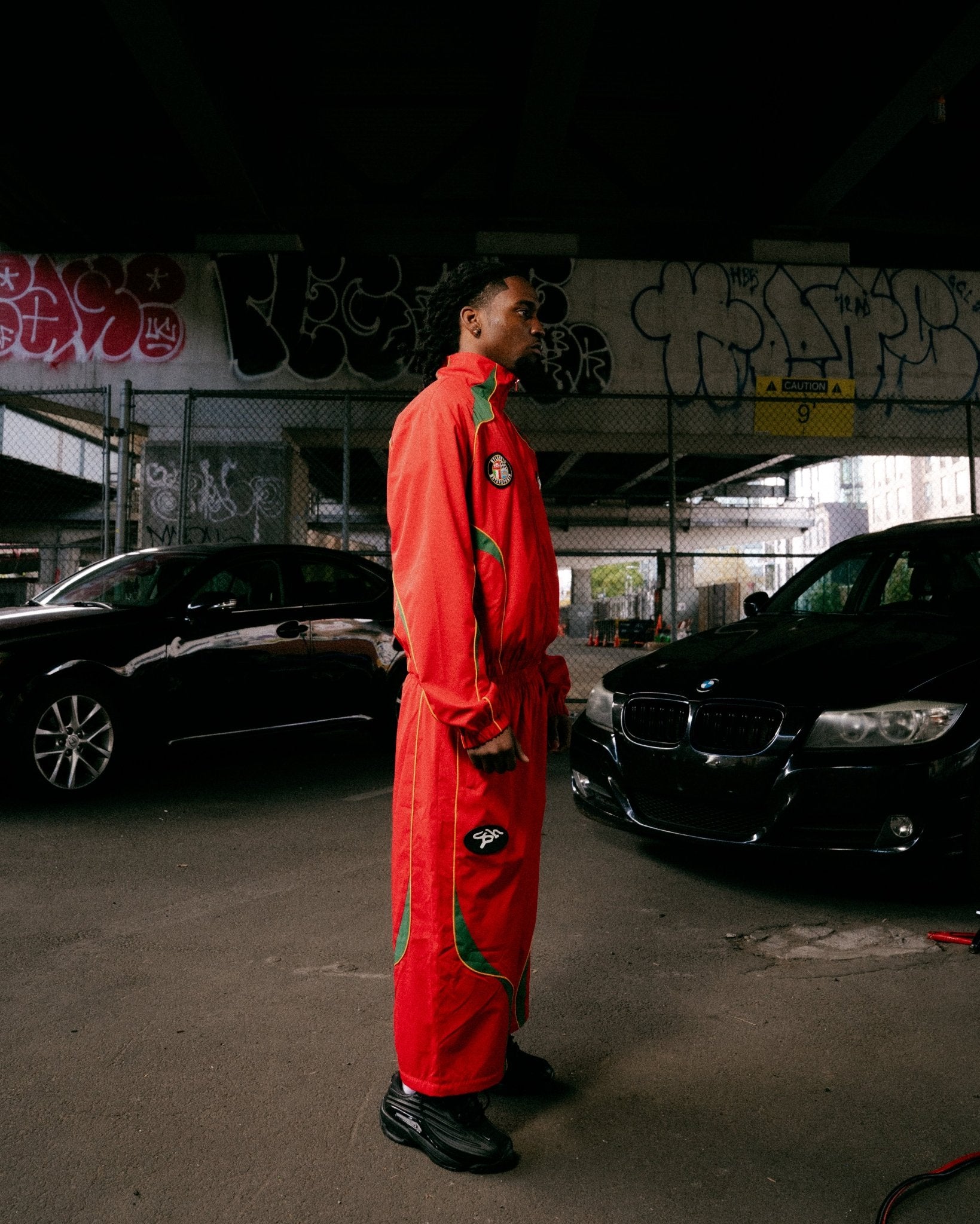 SHMS TRACK JACKET - RED