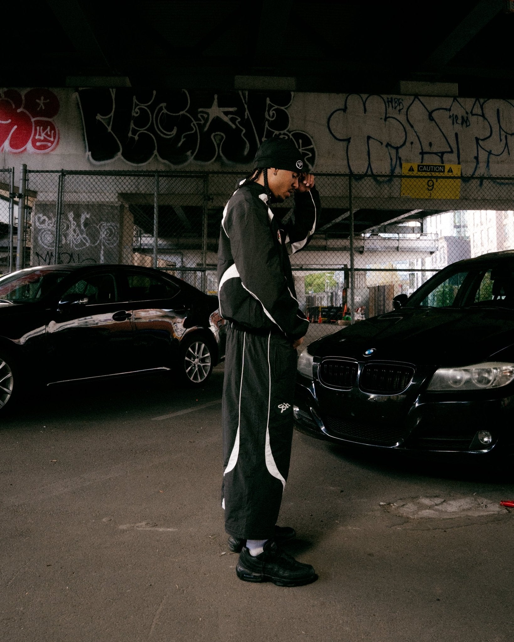 SHMS TRACK JACKET - BLACK