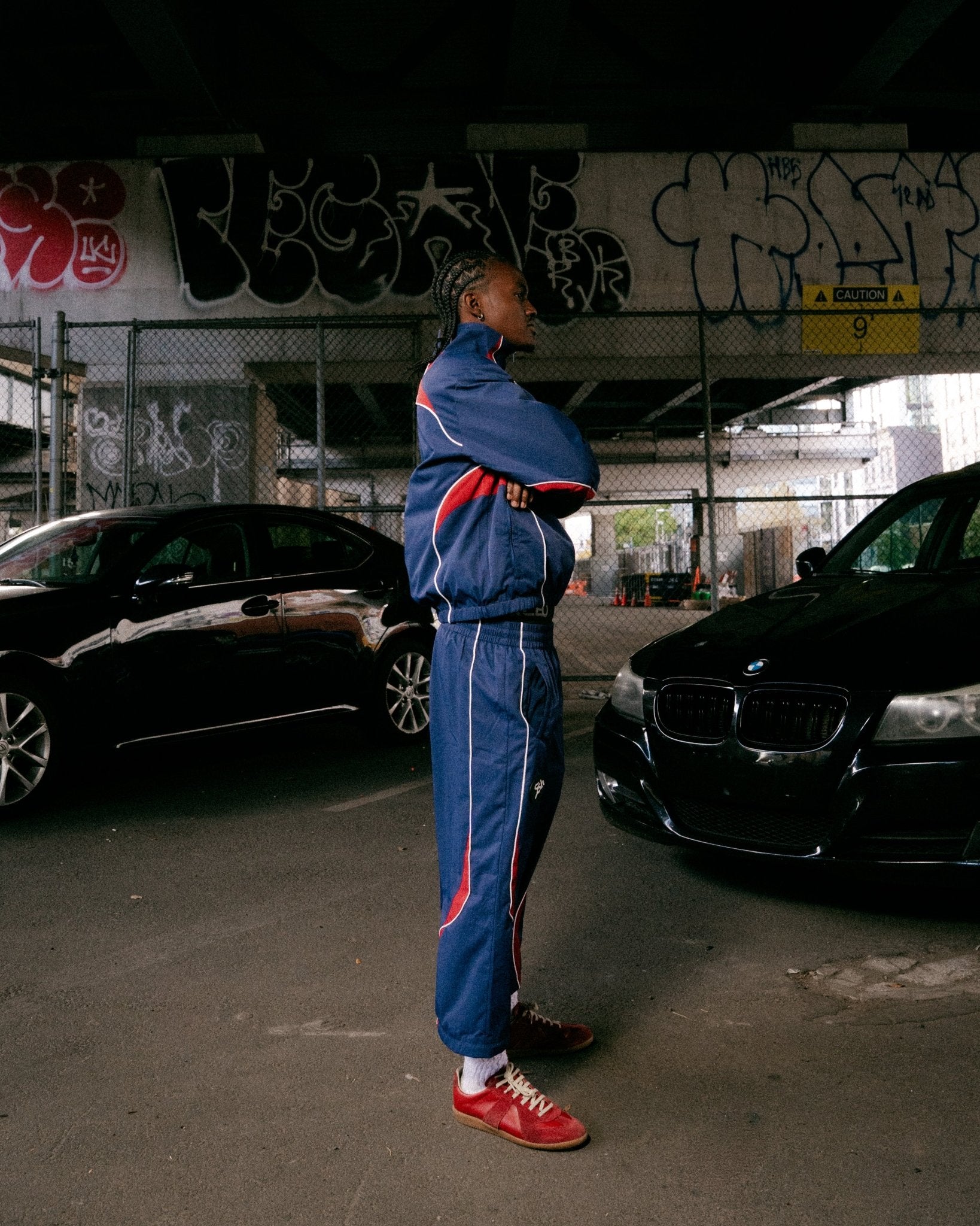 SHMS TRACK JACKET - BLUE