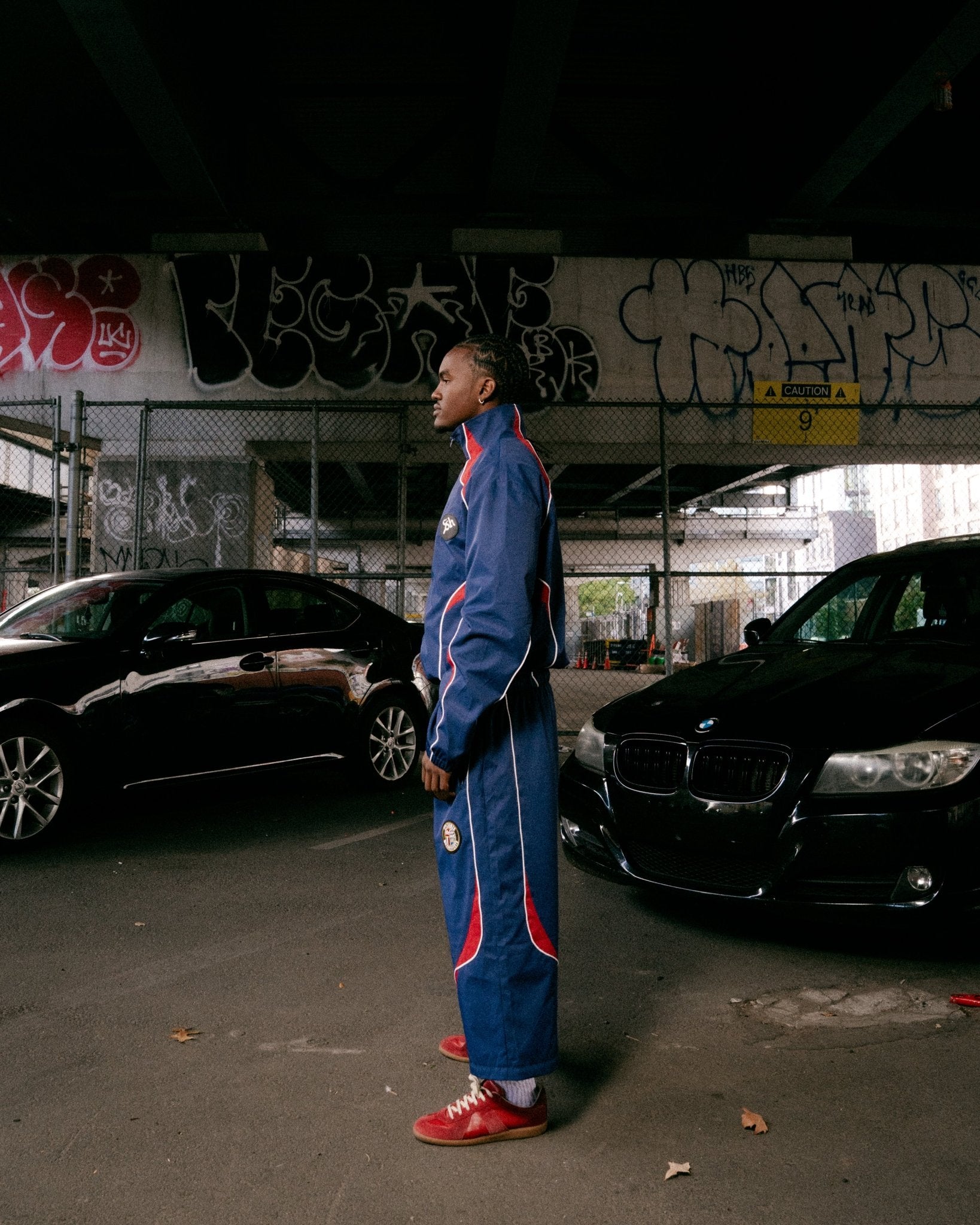 SHMS TRACK JACKET - BLUE