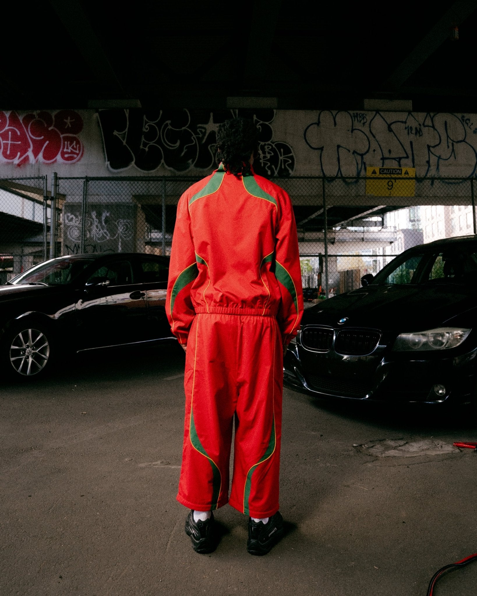 SHMS TRACK JACKET - RED