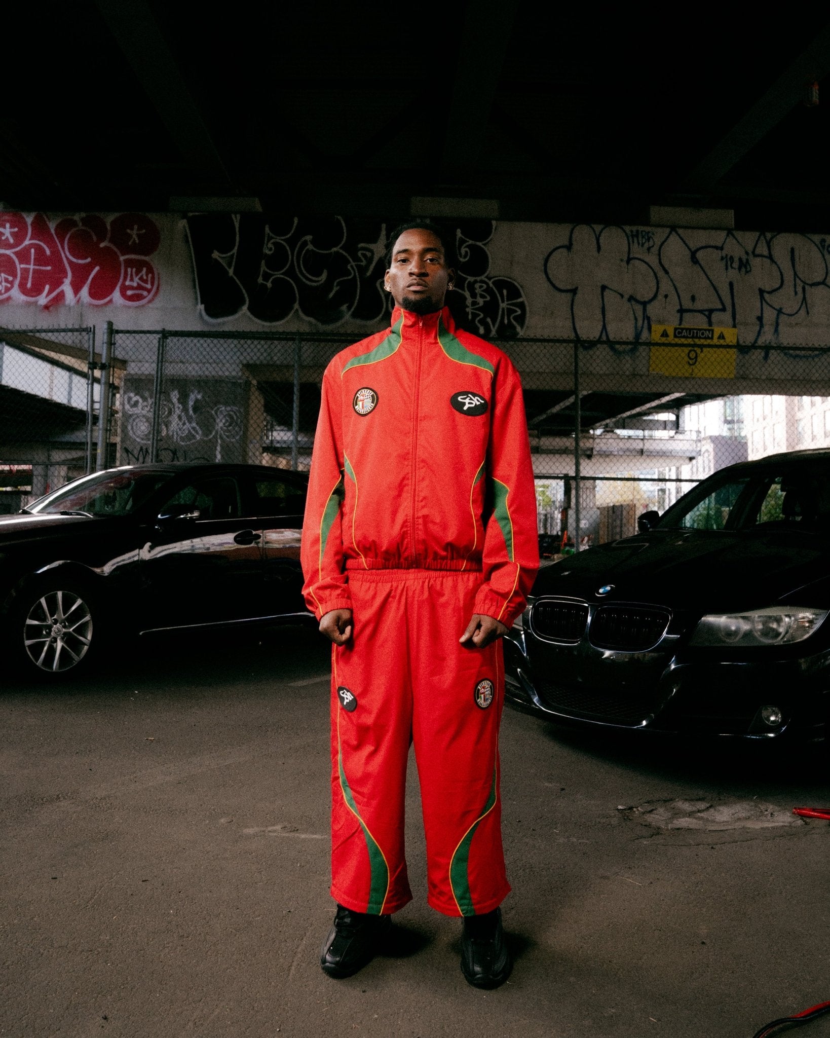 SHMS TRACK JACKET - RED