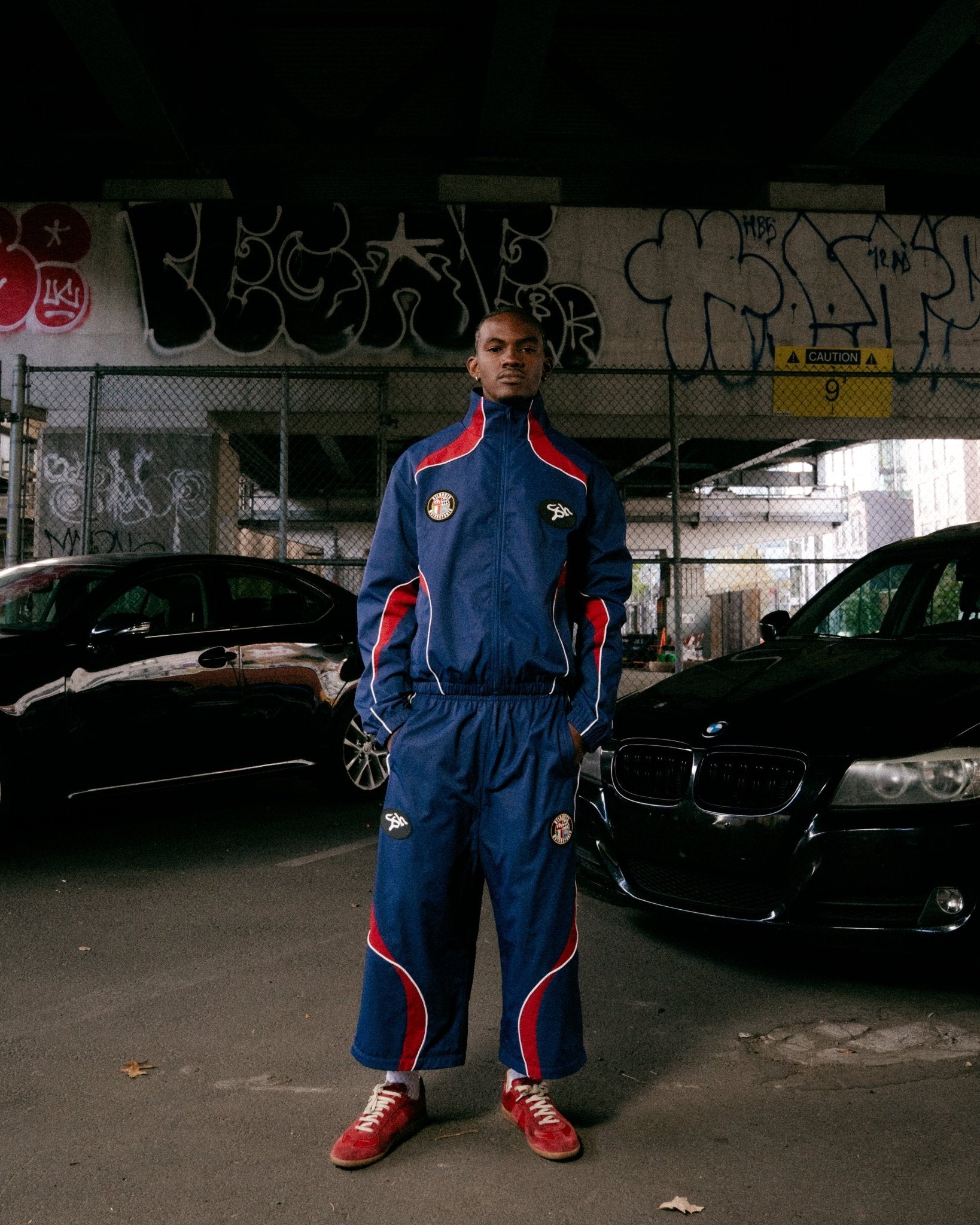 SHMS TRACK JACKET - BLUE