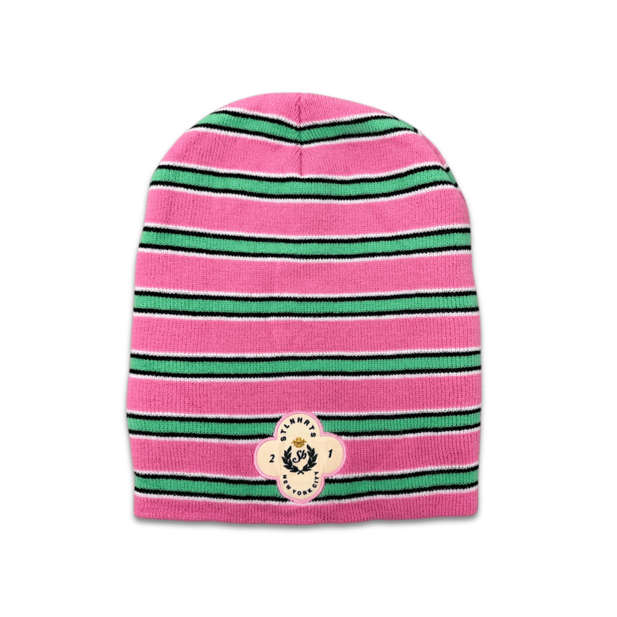 HONOR PATCH BEANIE - PETAL