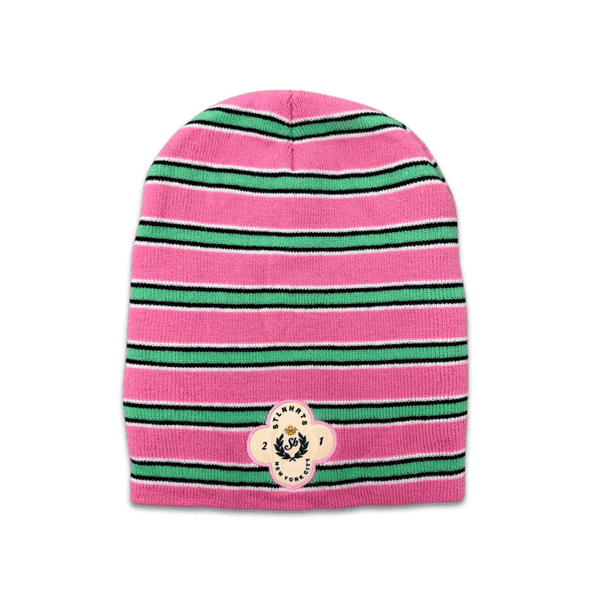 HONOR PATCH BEANIE - PETAL