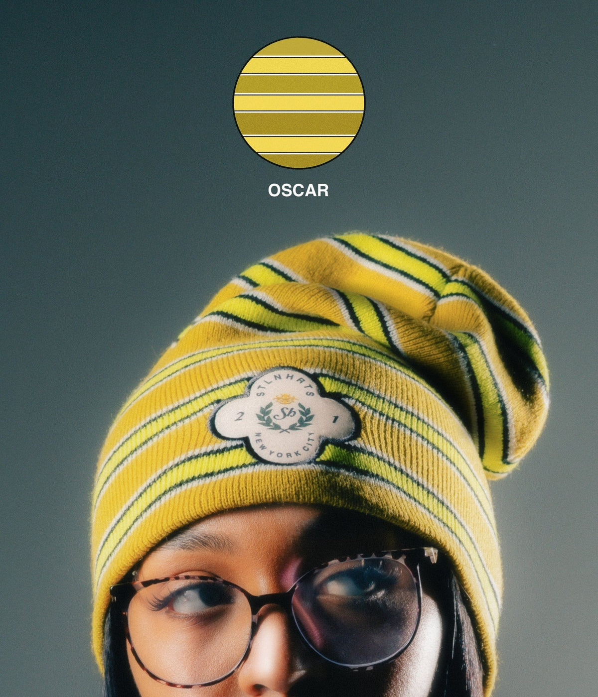 HONOR PATCH BEANIE - OSCAR - STLNHRTS