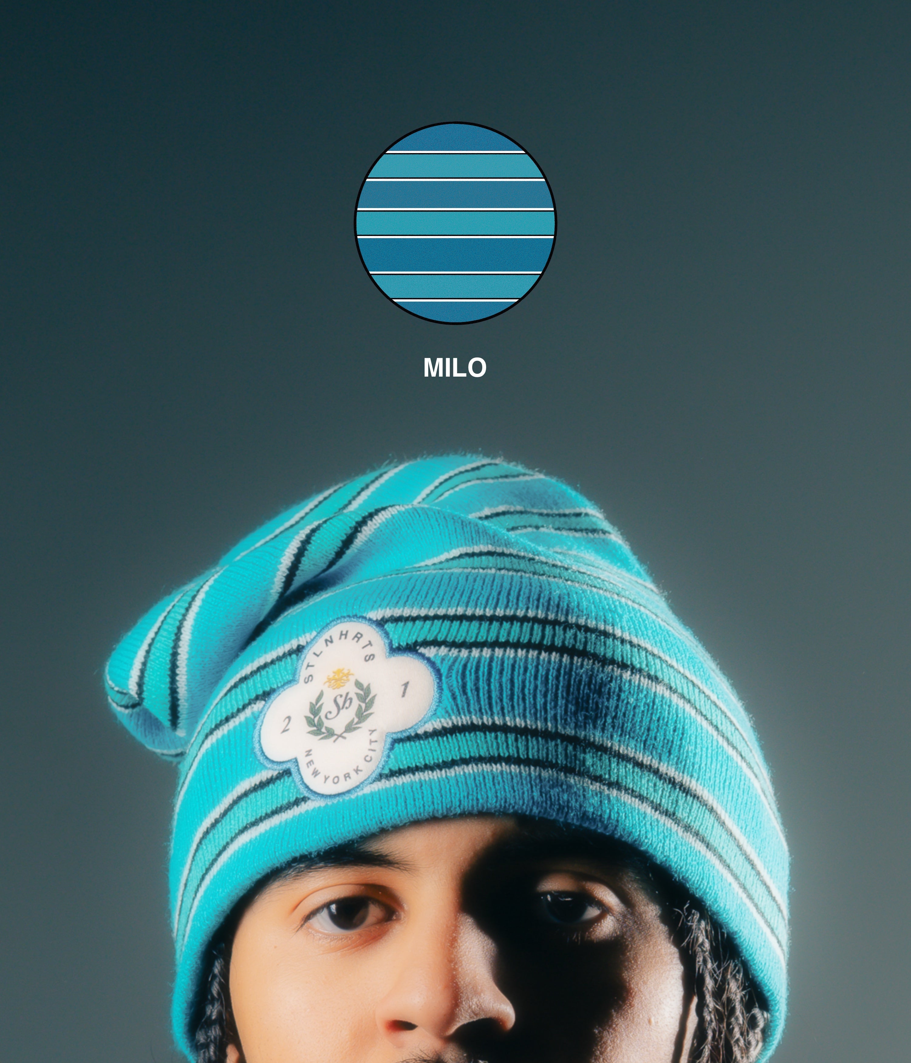 HONOR PATCH BEANIE - MILO - STLNHRTS