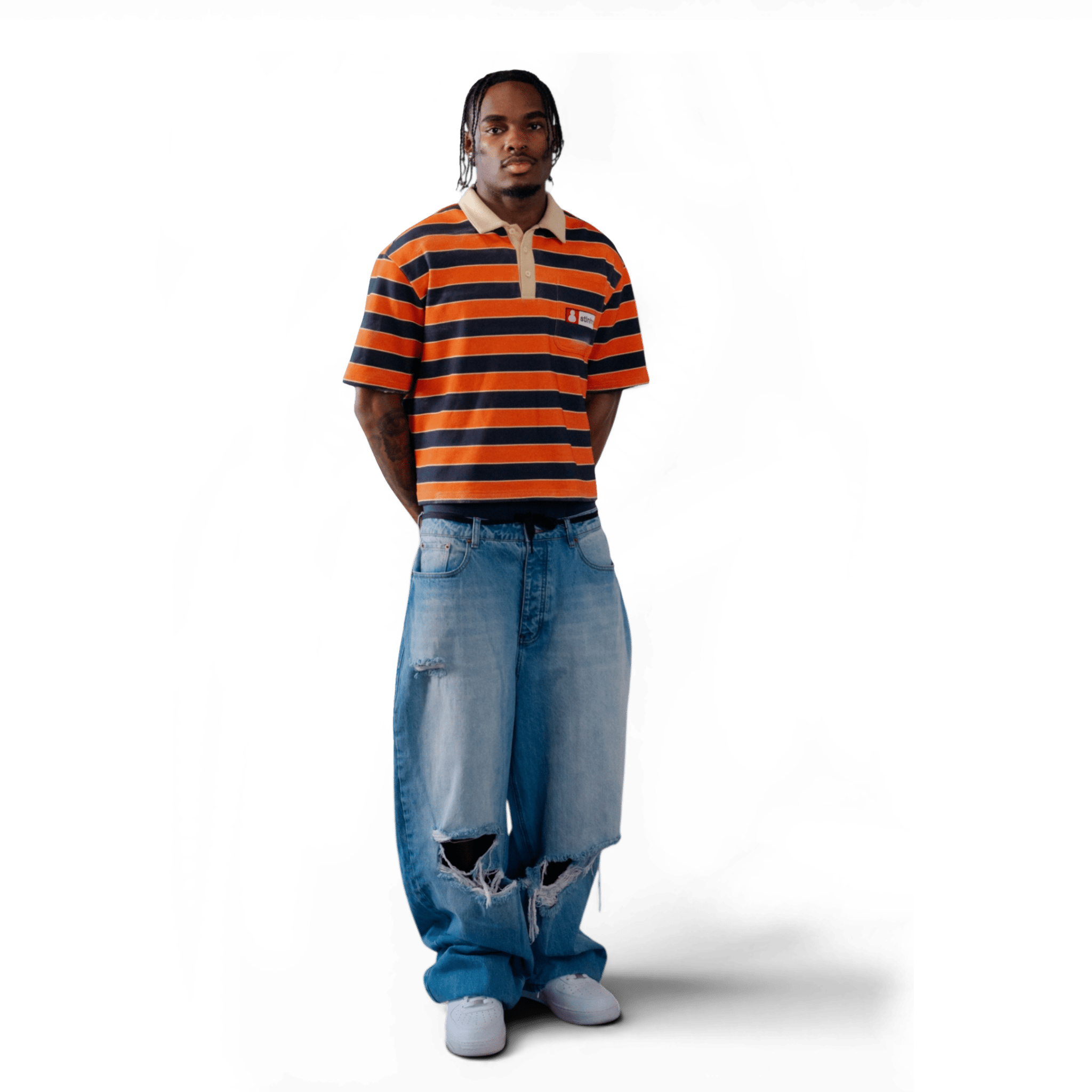 LOGIN POLO - ORANGE - STLNHRTS