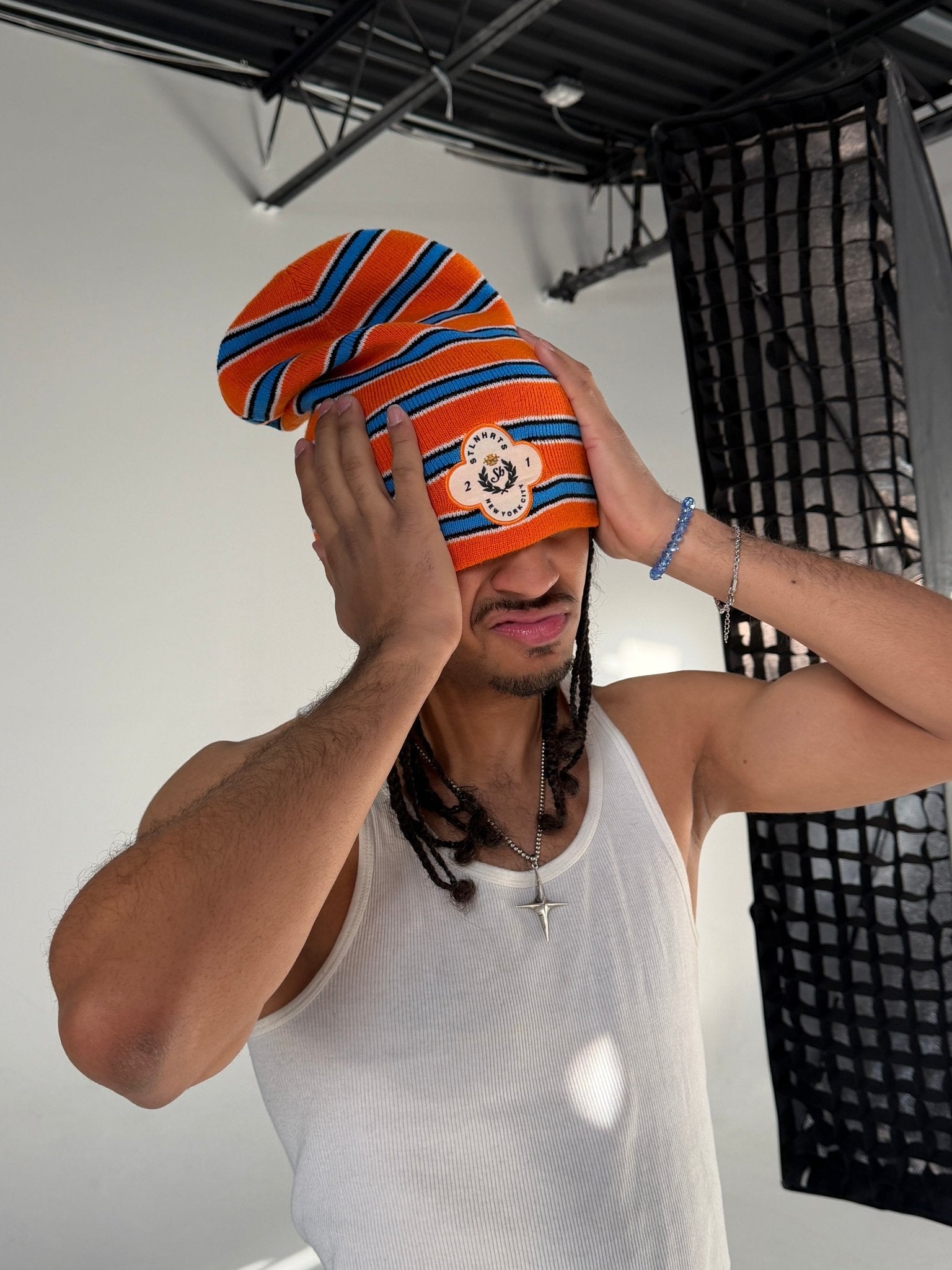 HONOR PATCH BEANIE - SAVOY - STLNHRTS