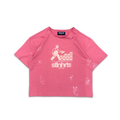 BRICK BY BRICK TEE - PINK