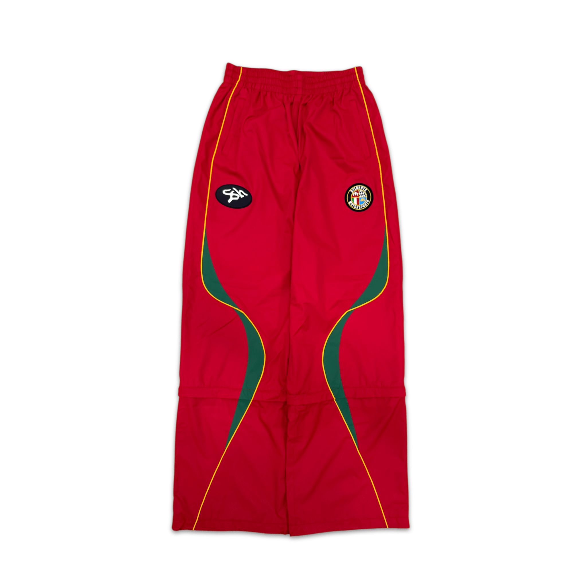 SHMS CONVERTABLE TRACK PANT - RED - STLNHRTS