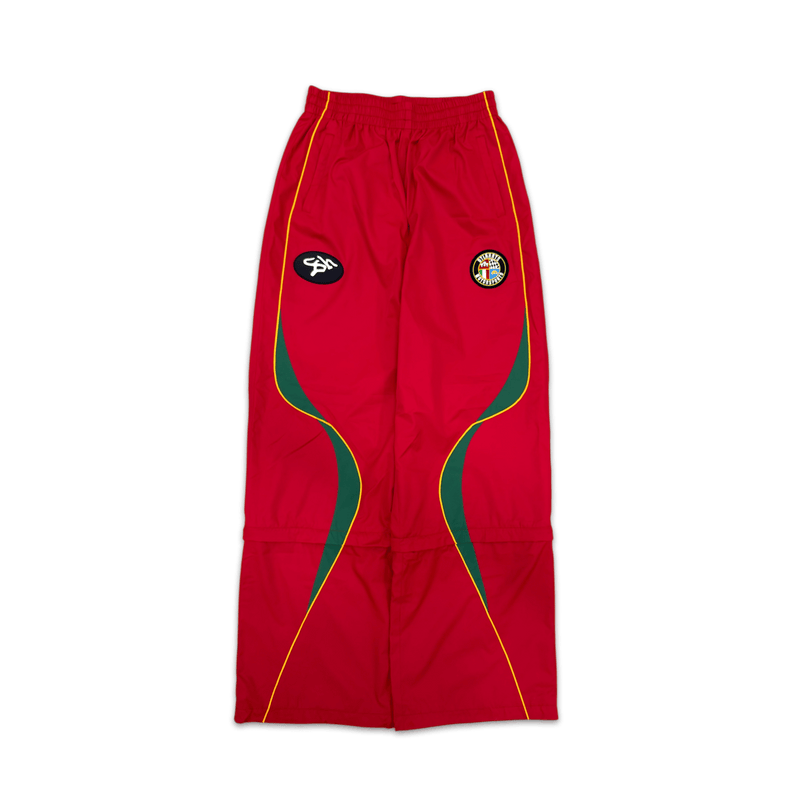 SHMS CONVERTABLE TRACK PANT - RED - STLNHRTS