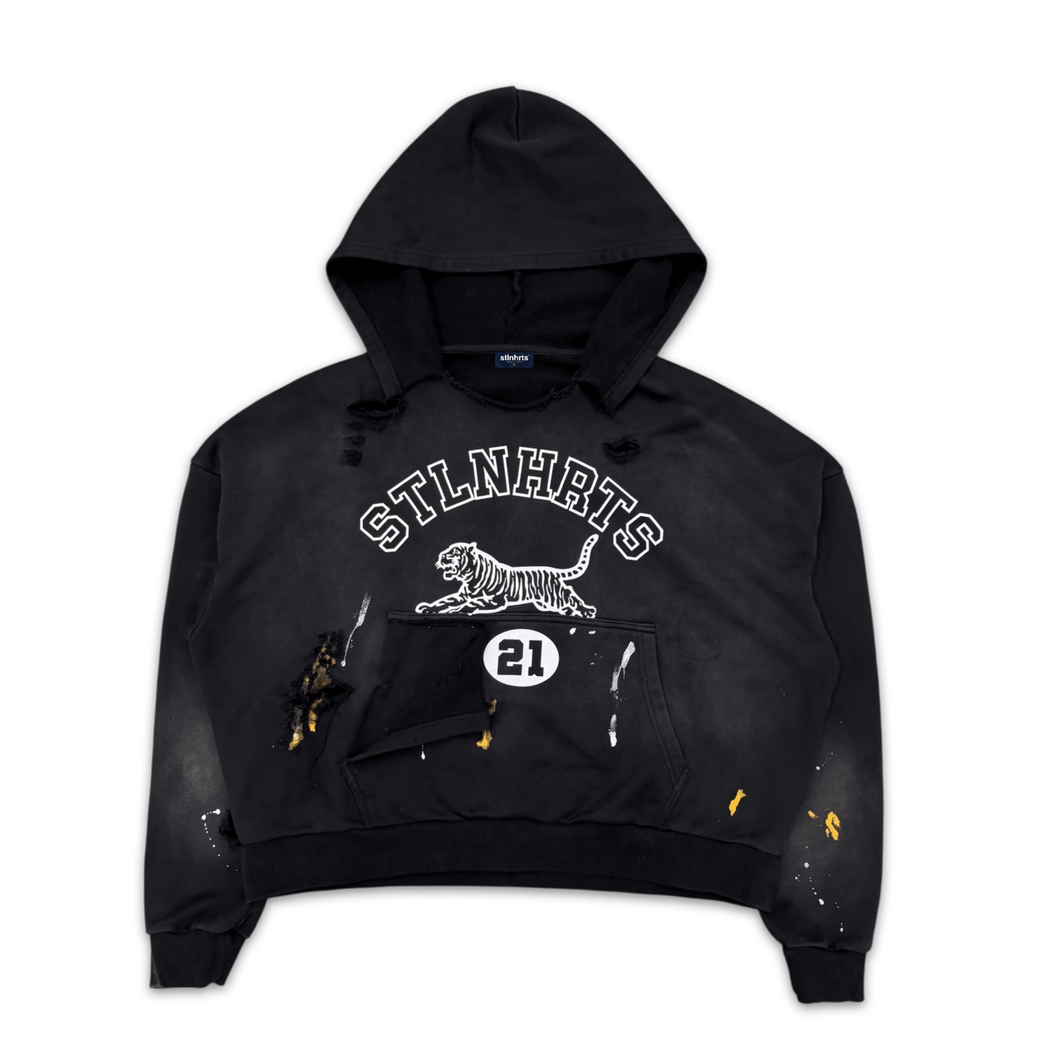 WILDCAT PRACTICE HOODIE - BLACK - STLNHRTS