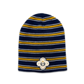 SHHP JUMBO BEANIE -  YELLOW & NAVY BLUE - STLNHRTS