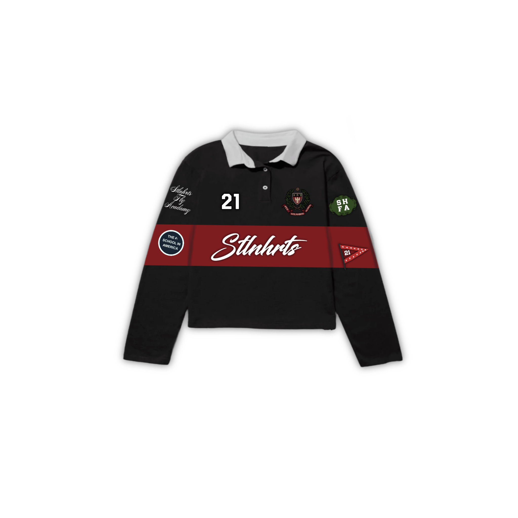 SHFA RUGBY POLO TEE - STLNHRTS