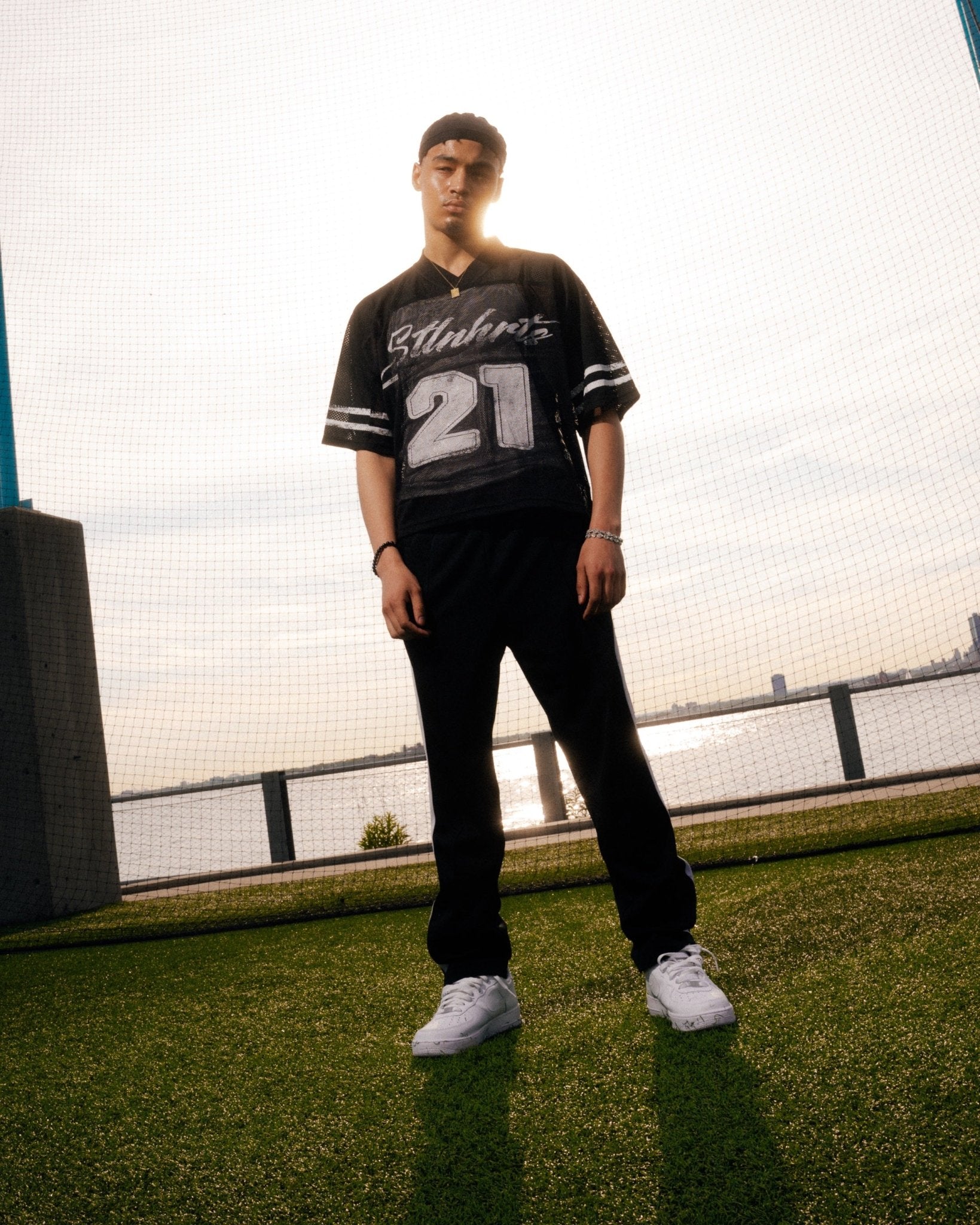TRAINING JERSEY - BLACK - STLNHRTS